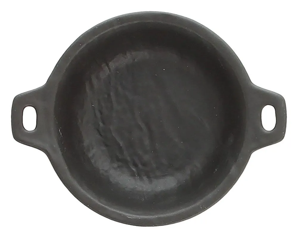 Vendita Finale Tegame nr. 2 manici cm. 12 Black Porcellana Nero