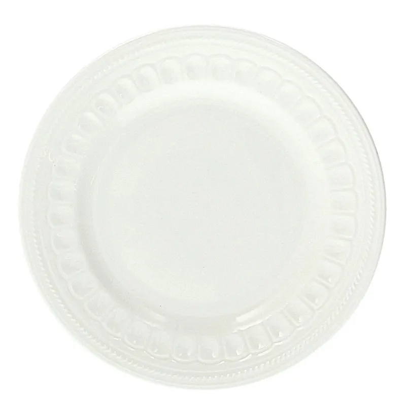 Compra Online Piatto pane cm 16 Bianco New Bone China Bianco