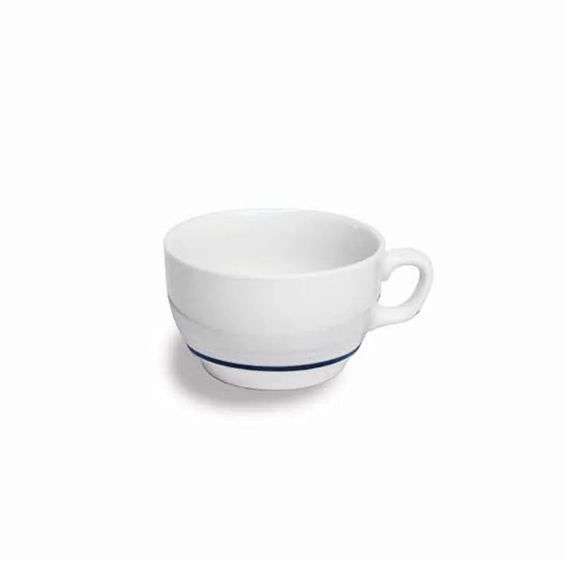 Tazza the senza piatto cc 210 Fascetta blu Porcellana Blu Compra Oggi Stesso