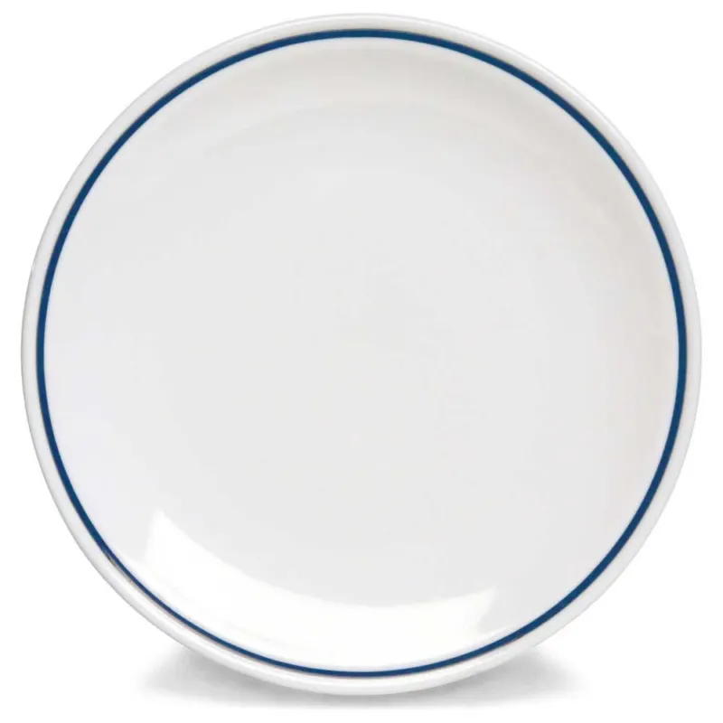Pagamento Sicuro ROTONDO PIANO - 28 cm Porcellana Blu