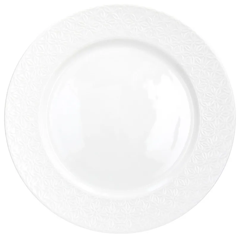 Offerta Speciale PIATTO PIANO - 27 cm MARGARET Porcellana Bianco