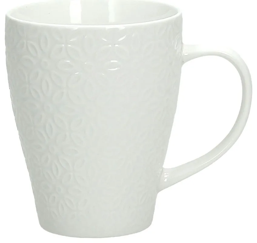 Mug New Bone China Bianco 340 cc New Bone China Bianco Prezzo Conveniente
