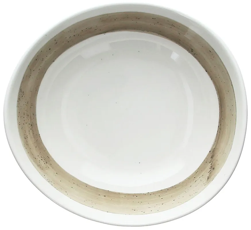 Professionale Insalatiera cm 23 Grey Porcellana Grigio