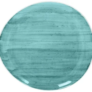Piatto piano cm 27 Blue Porcellana Blu Saldi