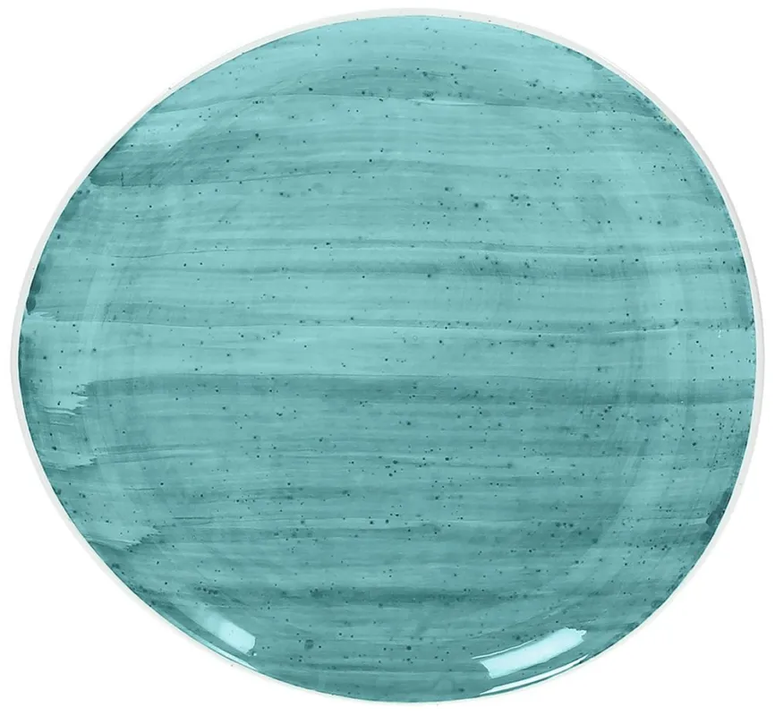 Piatto piano cm 27 Blue Porcellana Blu Saldi