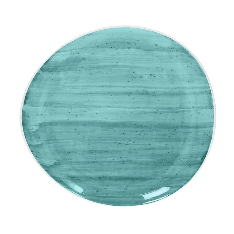 Nuovo Arrivo Rotondo piano cm 31 Blue Porcellana Blu