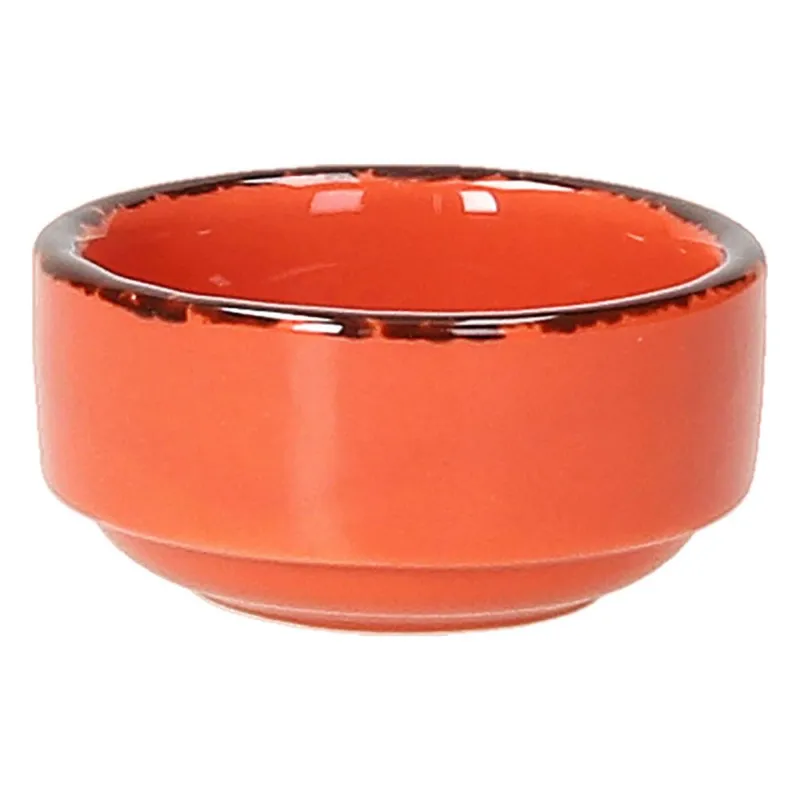 Coppetta piccola cm 6 Veggie arancio Porcellana Arancio Sconto