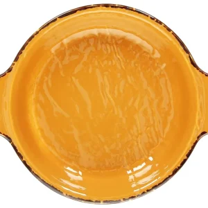Tegame nr. 2 manici cm 17,5 Veggie giallo Porcellana Giallo Ultime Pezzi