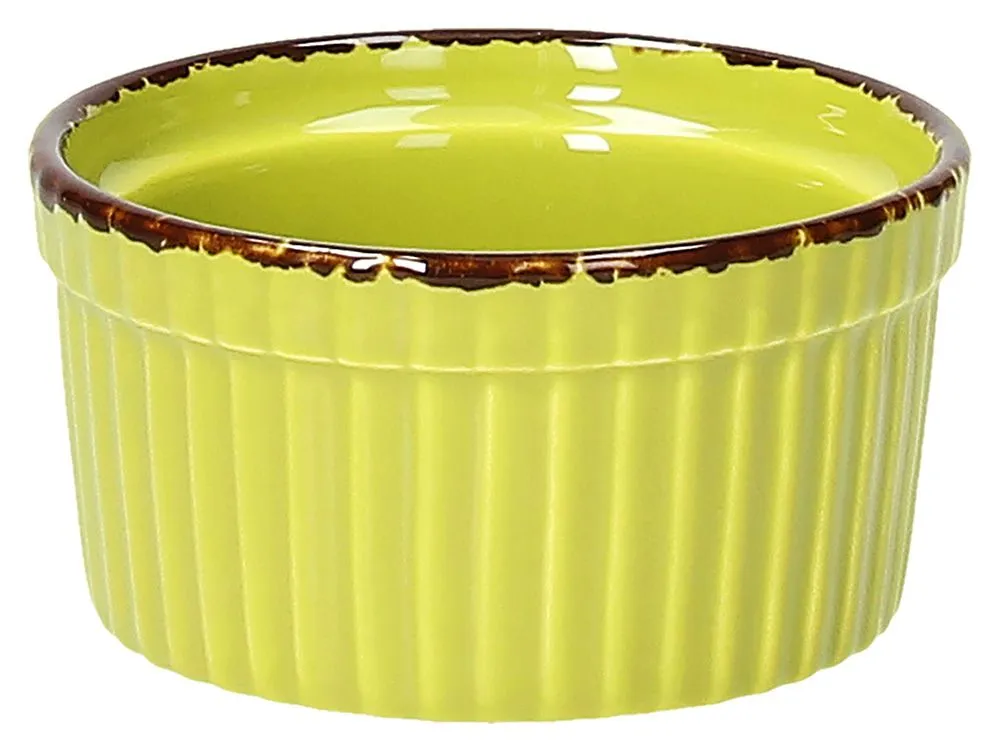 Ramequin costolato cm 9 Veggie verde Porcellana Verde Scelto Dai Clienti