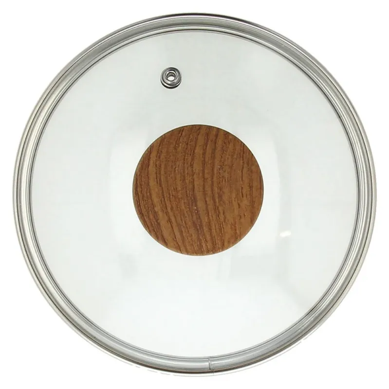 Economico STONE&WOOD - COPERCHIO - 20 Cm Vetro Trasparente