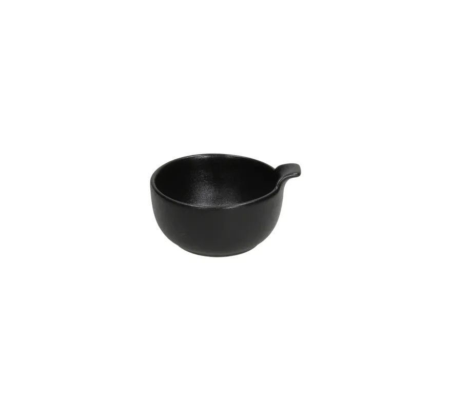 Coppetta cm 10 Ceramica Nero Ultime Pezzi