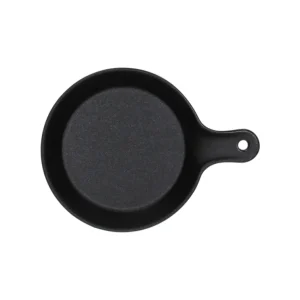 Padellino rotondo cm 16 Ceramica Nero Novità