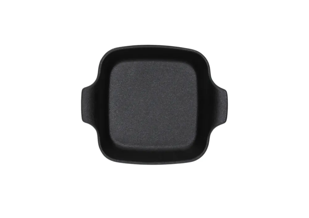 Tegame quadrato cm 15x15x4,3 Ceramica Nero Offerta