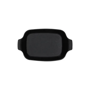 Tegame rettangolare cm 22x13x4,5 Ceramica Nero Compra Adesso