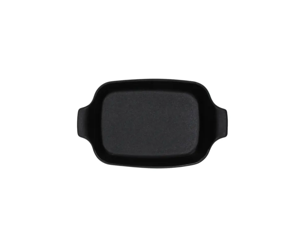 Tegame rettangolare cm 22x13x4,5 Ceramica Nero Compra Adesso