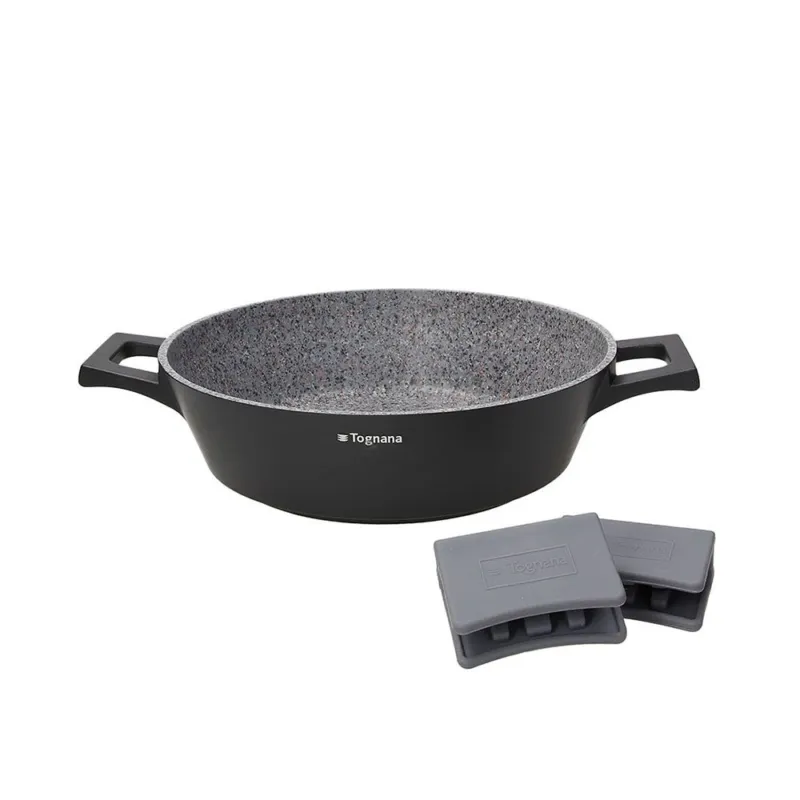Più Venduto Tegame 2 manici con presine 28 cm Alluminio Grigio