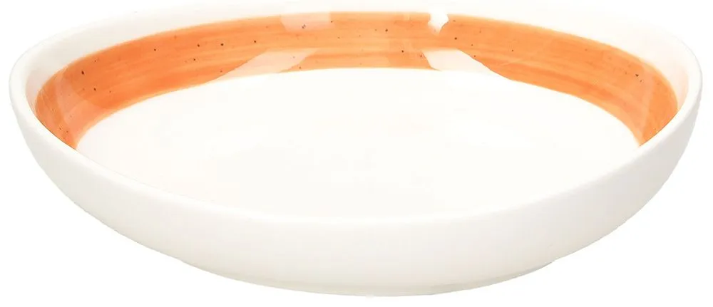 Piatto fondo 21 cm Porcellana Bianco Promo Stagionale