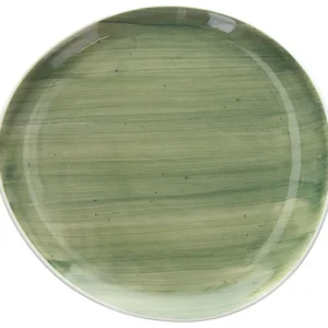 Piatto piano 27 cm Porcellana Verde Promo Stagionale