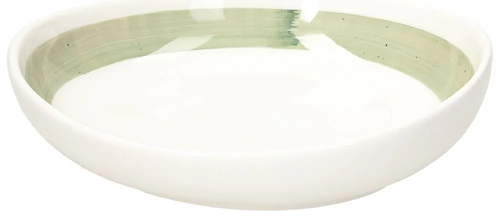 Soddisfatti O Rimborsati Piatto fondo 21 cm Porcellana Verde