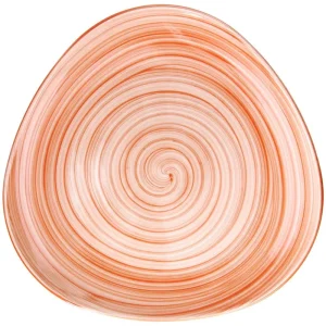 Prezzo Conveniente Piatto piano 27,30 cm Porcellana Arancio