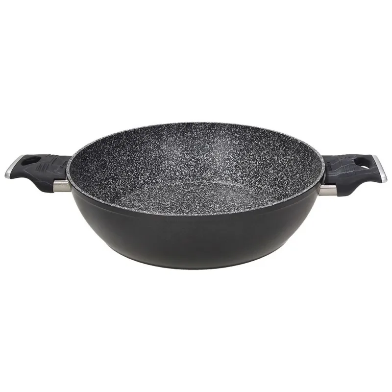 Compra Adesso SPHERA - Tegame 28 cm Alluminio Nero