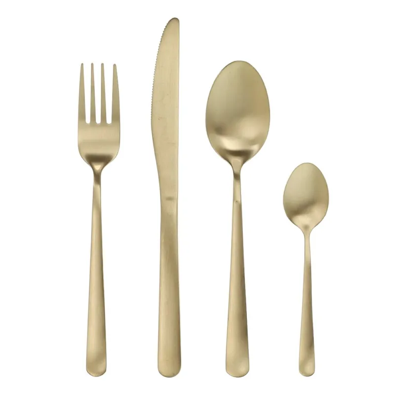 Più Venduto Servizio 24 posate Acciaio Inox 18/0 Champagne