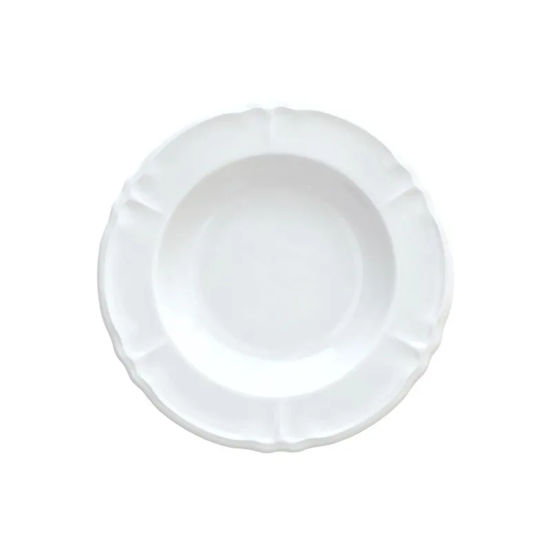 Piatto fondo 26 cm Porcellana Bianco Ultimissimo Modello