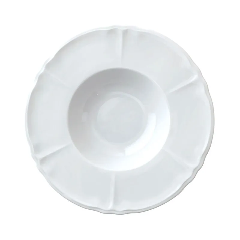 Offerta Piatto fondo gourmet 28 cm Porcellana Bianco