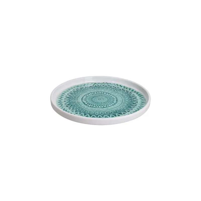 Prezzo Ridotto Piatto edge 18 cm Azumar Melamina Azzurro
