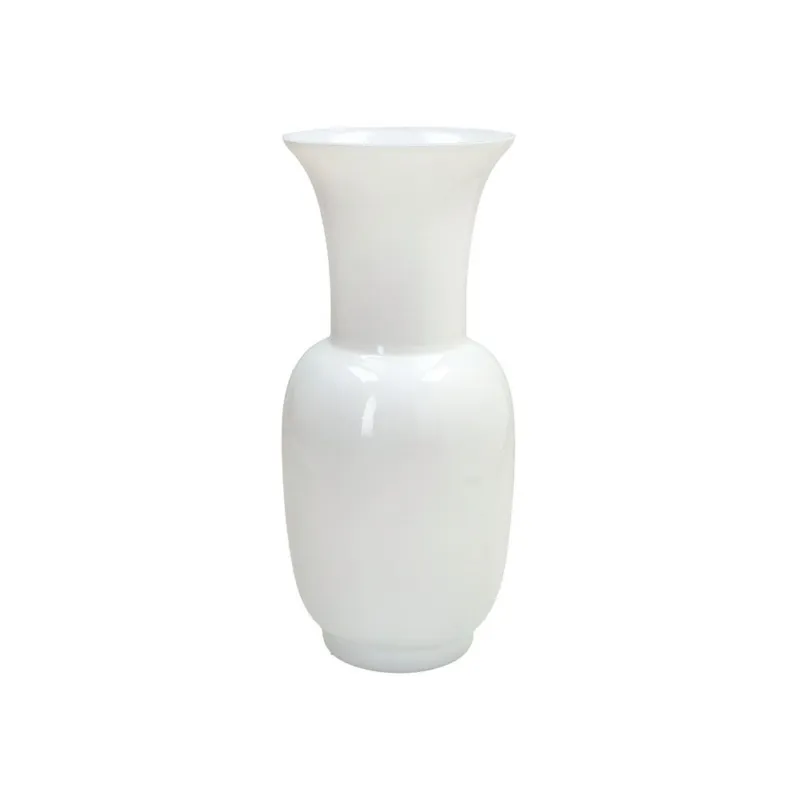 Vaso 30 cm Iside Vetro Bianco Compra Adesso