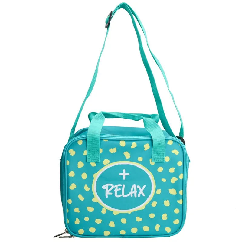 Borsa termica 23 x 16 cm Good Vibes Poliestere Verde Ultime Pezzi