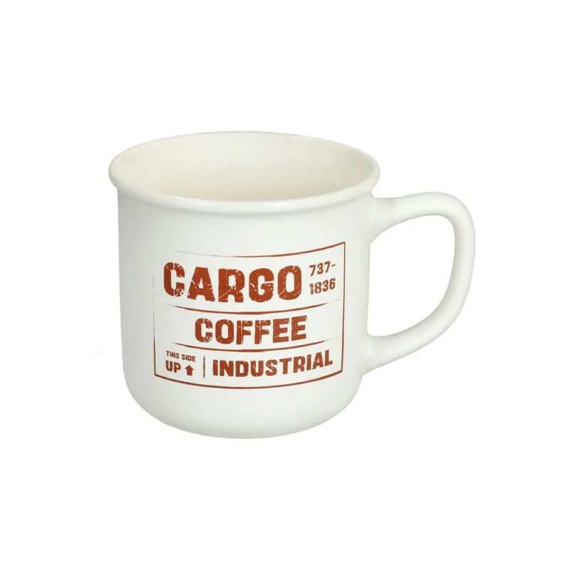 Mug 320 cc Cargo New Bone China Bianco Must-Have