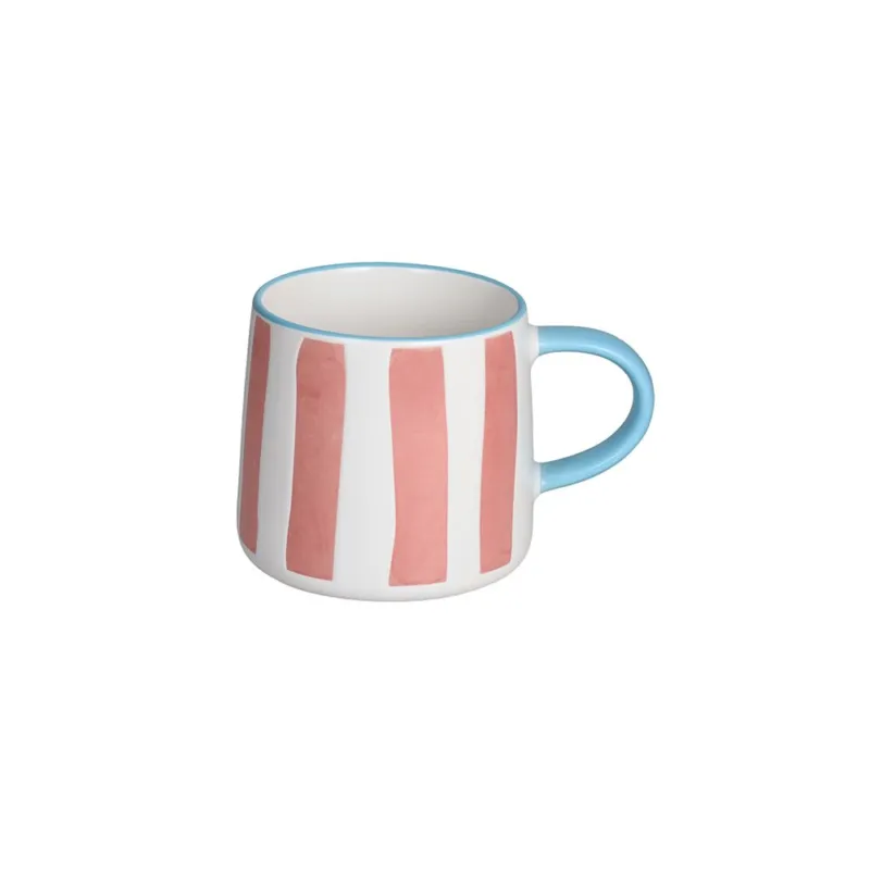 Mug 420 cc Geo Ceramica Multicolor Spedito Oggi