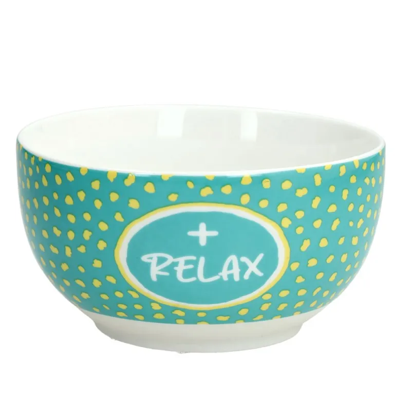 Coppetta 13 cm Good Vibes New Bone China Verde Miglior Prezzo