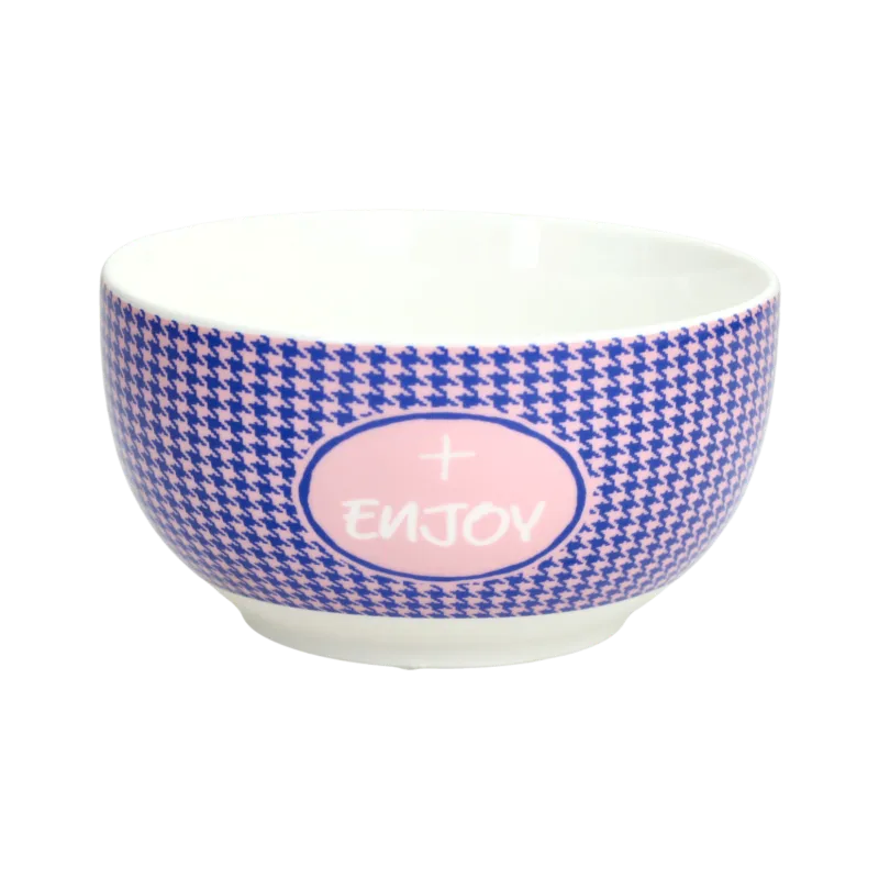 Coppetta 13 cm Good Vibes New Bone China Viola Sconto