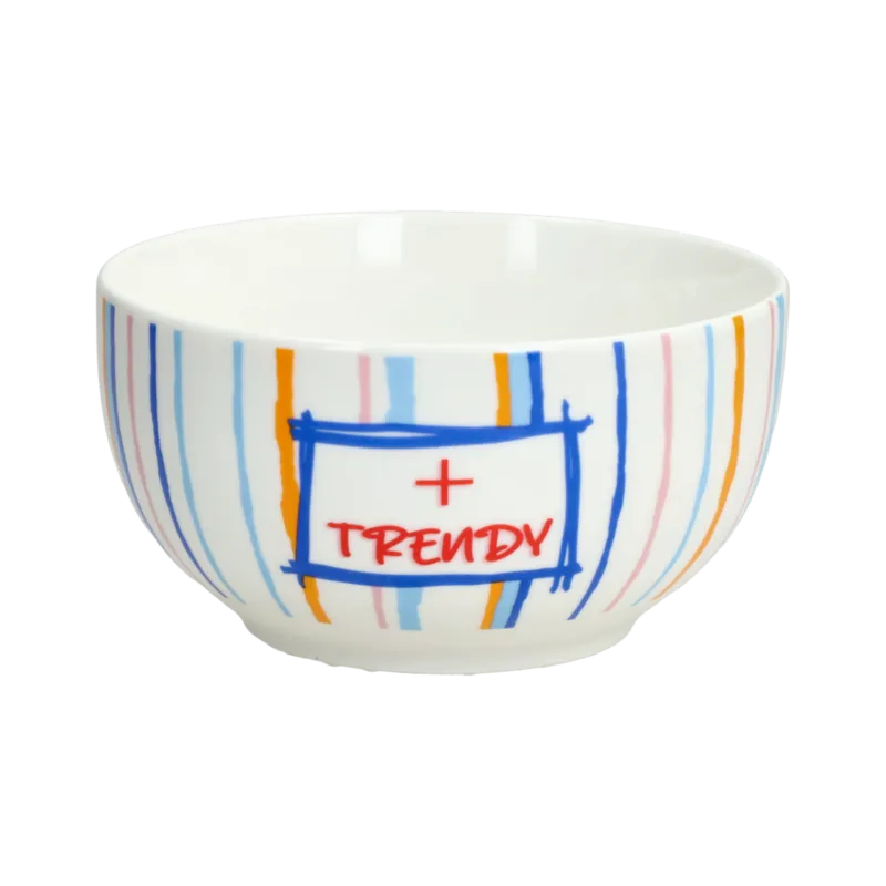 Prezzo Basso Coppetta 13 cm Good Vibes New Bone China Multicolor