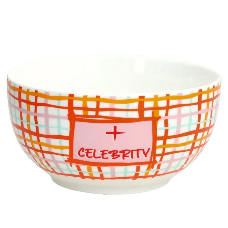 Economico Coppetta 13 cm Good Vibes New Bone China Multicolor
