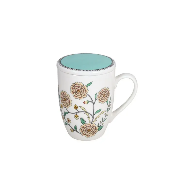 Mug con filtro 400 cc Heritage New Bone China Multicolor Sconto