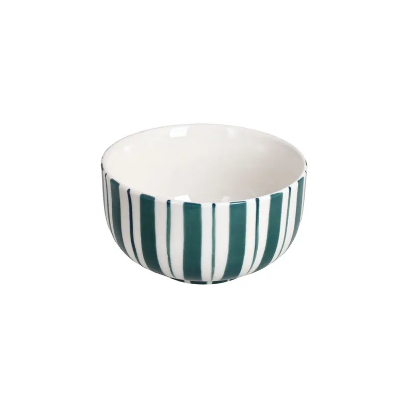 Affare Bolo 11 cm Stripes New Bone China Verde