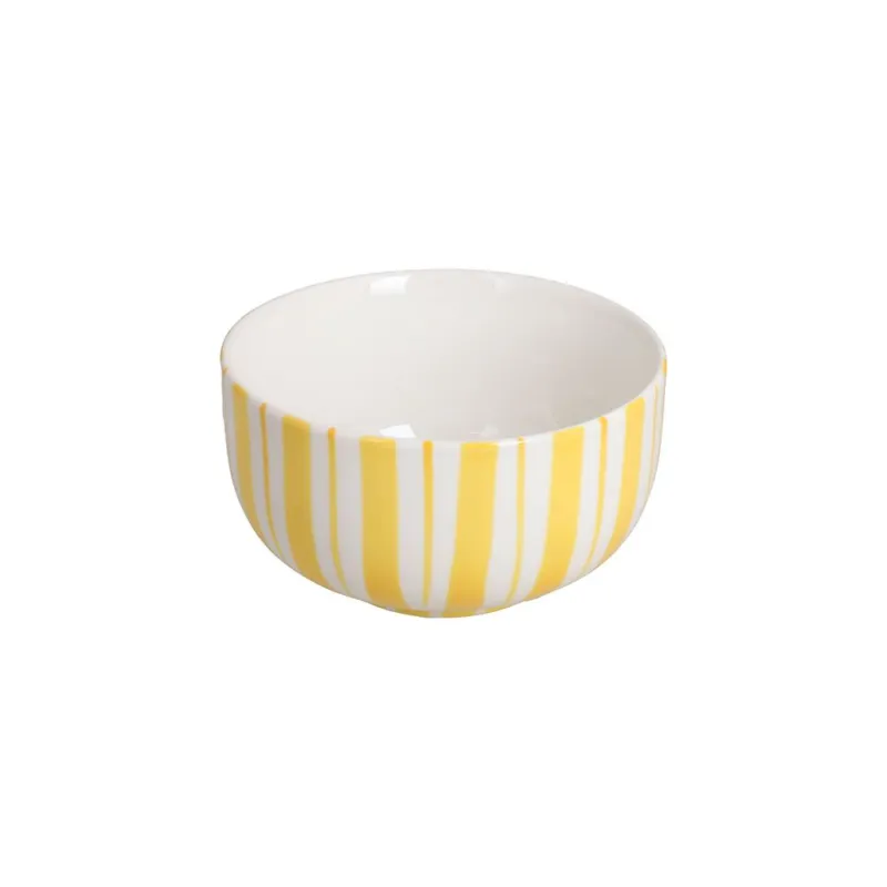 Miglior Prezzo Bolo 11 cm Stripes New Bone China Giallo