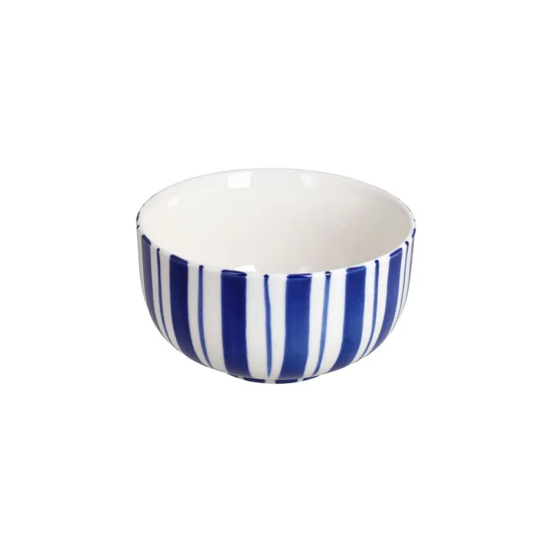 Bolo 11 cm Stripes New Bone China Blu Esclusivo