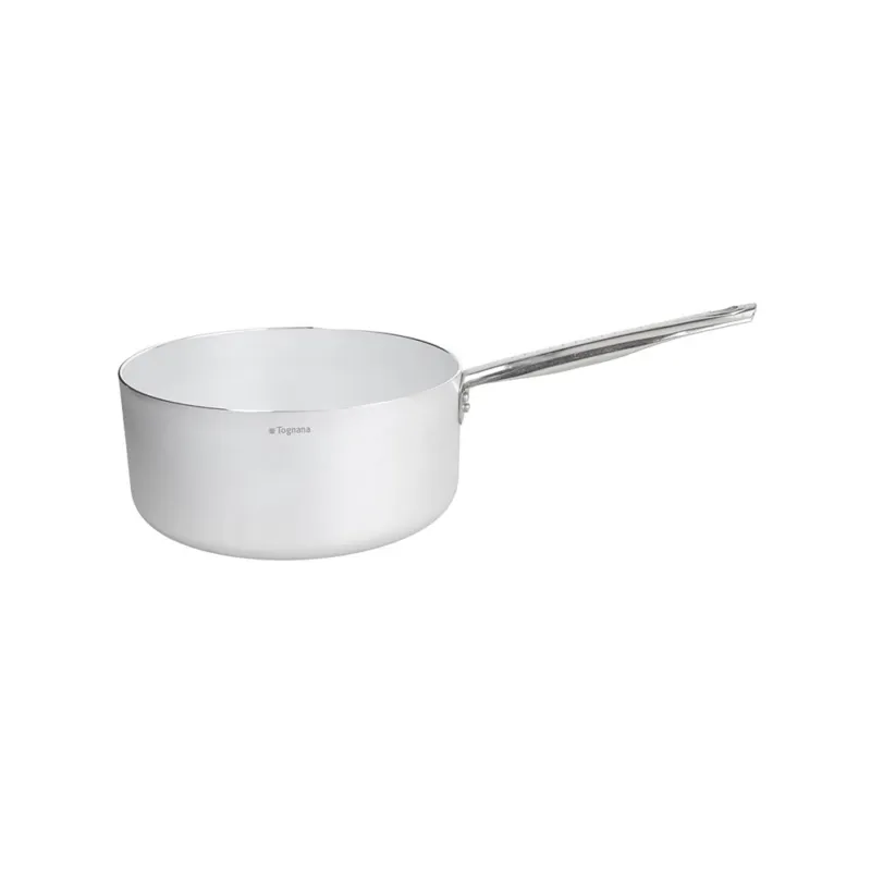 Ultima Occasione Casseruola 1 Manico Cm 24 Essentia Alluminio-Acciaio Argento