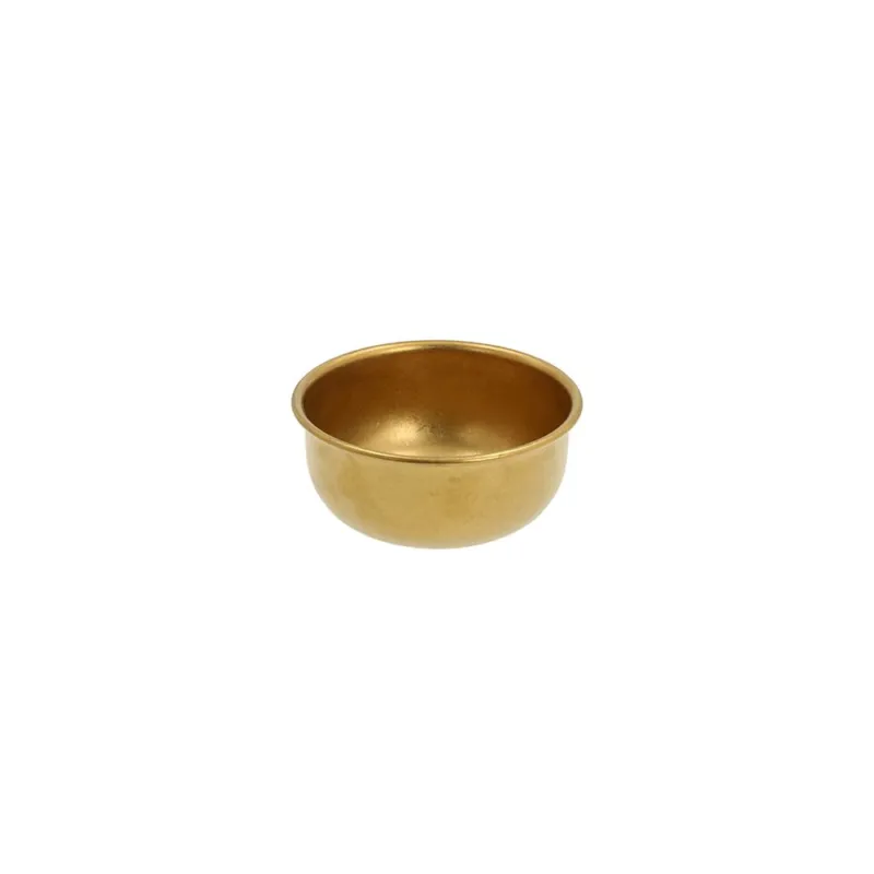 Large bowl 10 cm Golden Acciaio Inox 18/10 Oro Novità