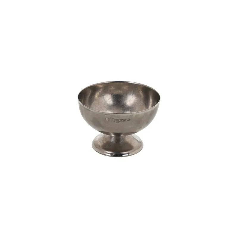 Compra Adesso Bolo con piede 9 cm Acciaio Inox 18/10 Grigio