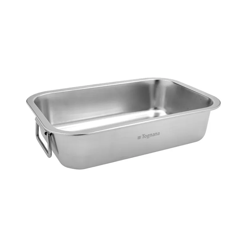 Lasagnera 32x22 cm Acciaio inox Argento Popolare