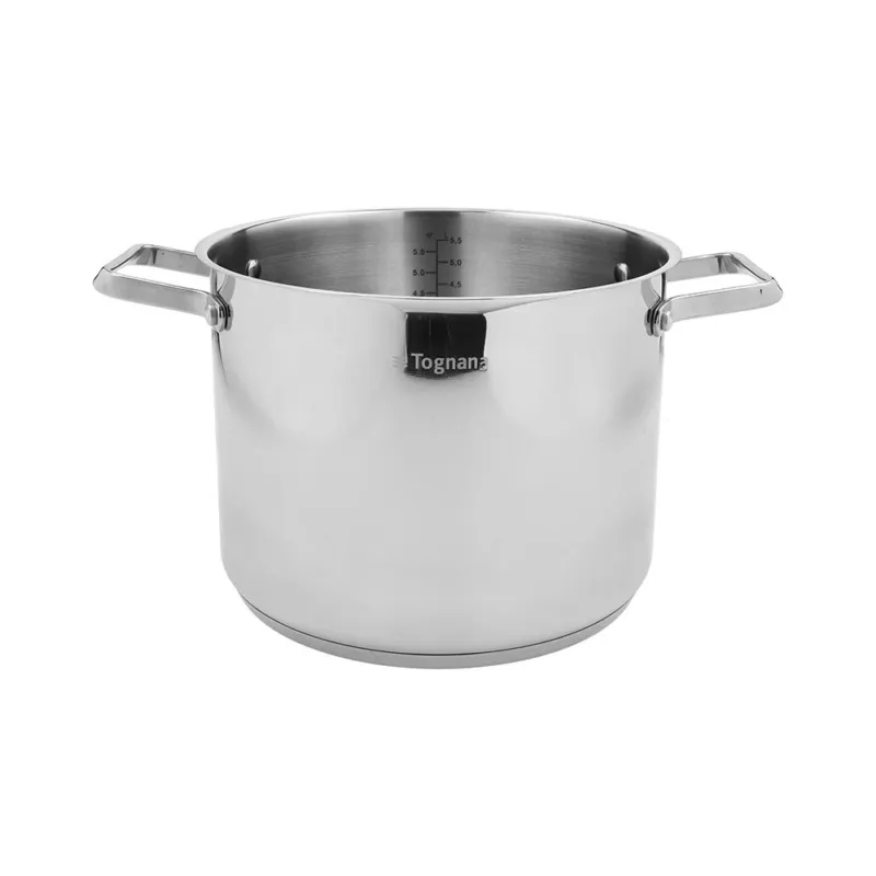Affare Pentola 2 manici 24 cm Acciaio inox Argento