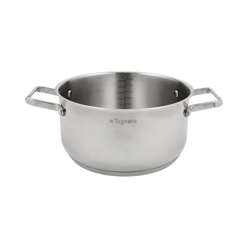 Casseruola 2 manici 20 cm Acciaio inox Argento Compra Online