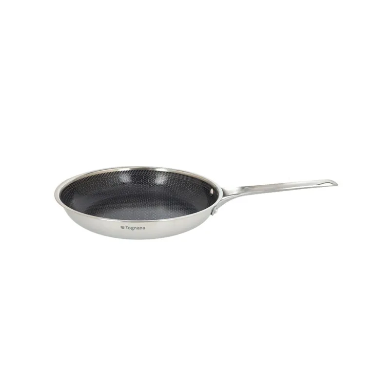 Padella 1 manico 20 cm Acciaio inox Argento Prezzo Conveniente