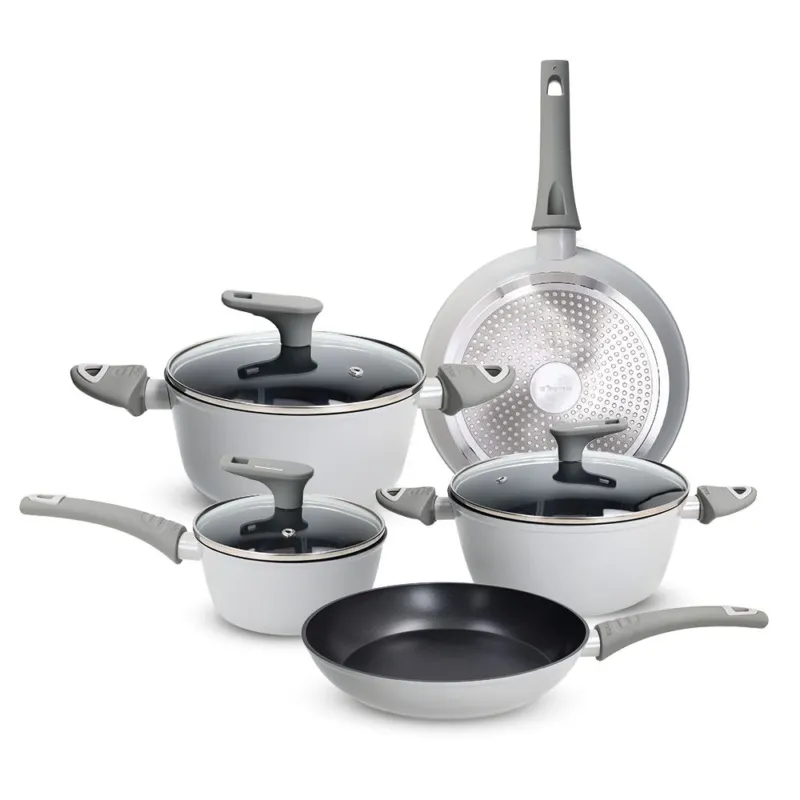 Miglior Prezzo Batteria 8 pezzi Grey Alluminio Grigio