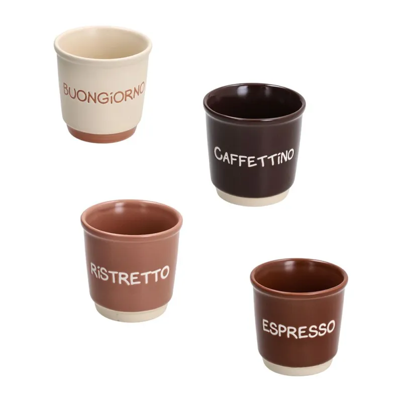 Bicchierino caffè 100 cc Barista New Bone China Multicolor Offerta Limitata